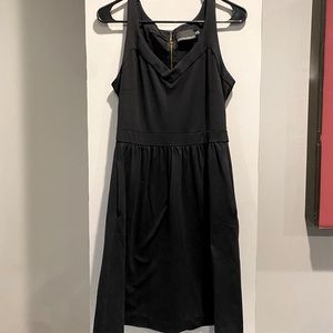 Cynthia Rowley black tank top dress